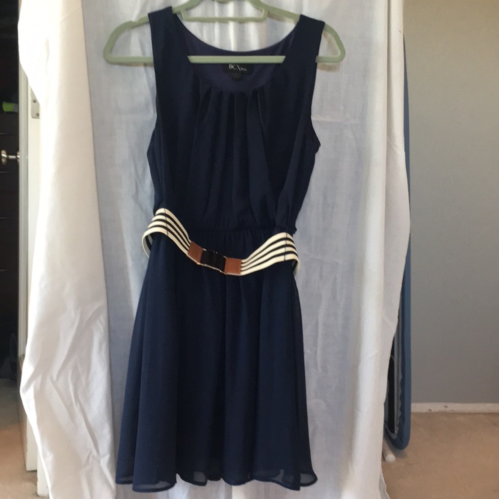 Blue dress